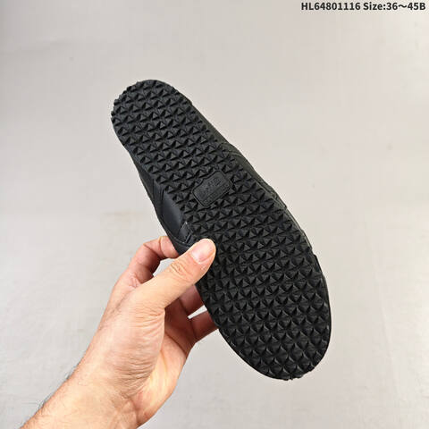 Onitsuka Tiger Mexico 66 Triple Black EU 36-45 Sneaker Casual Sneakers - Unisex (BS-69286)