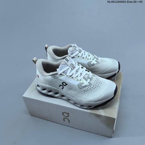 On Cloudsurfer Trail 2 Black White Gray Neon Yellow EU 36-45 Trail Shoe Trail Running Sneakers - Unisex (BS-69637)