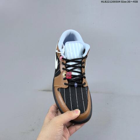 Jordan Air Jordan 1 Low Light British Tan Black White EU 36-45 Lifestyle - Unisex (BS-66042)