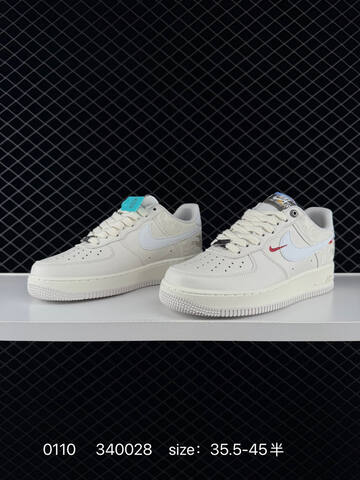 Nike Air Force 1 07 LX Sail White With Red Accents 35 5-45 Lifestyle - Unisex (BS-73204)