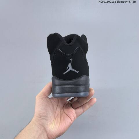 Jordan Air Jordan 5 Retro Black Black-Graphite EU 36-47 5 Basketball - Unisex (BS-67013)