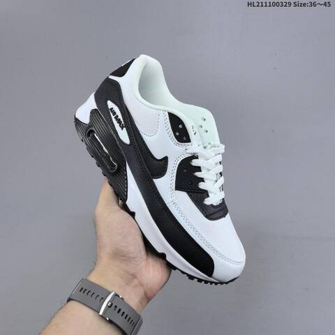 Nike Air Max 90 White Black EU 36-45 Running Shoe - Unisex BS-61054