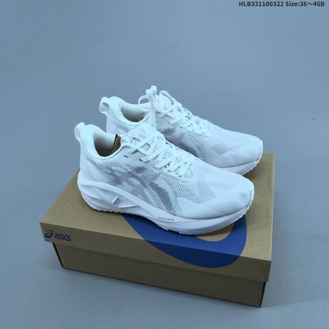 ASICS NOVABLAST 5 Blue White EU 36-46 Running Shoe Running Sneakers - Unisex (BS-68983)