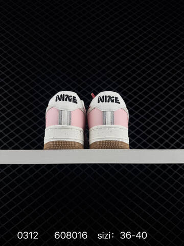 Nike Air Force 1 07 Low Pink White Red Gum EU 36-40 Lifestyle - Unisex (BS-72682)