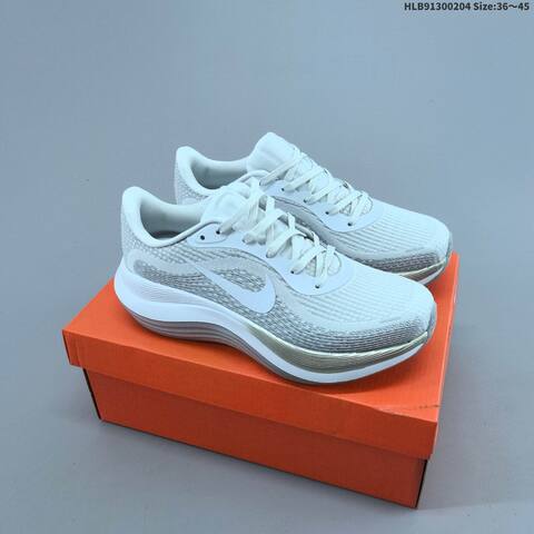 Nike Journey Run 2 ComfiRide White Black Red EU 36-45 Running Shoe - Unisex BS-61545