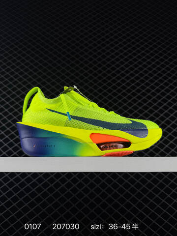 Nike Air Zoom Alphafly 3 Volt Blue Orange EU 36-45 5 Running - Unisex (BS-73271)