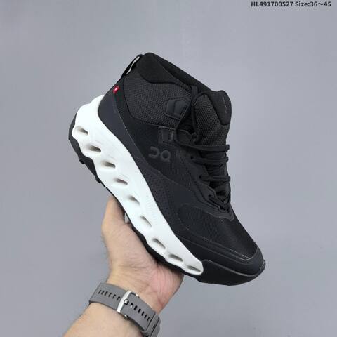 On Running Cloudhorizon 2 Mid WP Black White EU 36-45 Trail Shoe Trail Running Sneakers - Unisex (BS-69513)