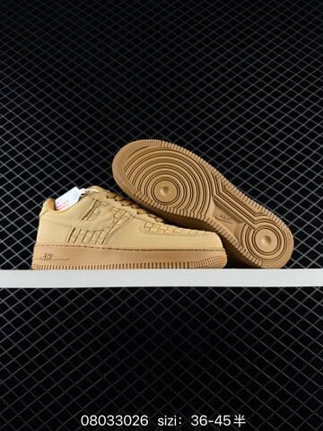 Nike Air Force 1 07 Wheat Beige Light Beige EU 36-45 Casual - Unisex (BS-69960)