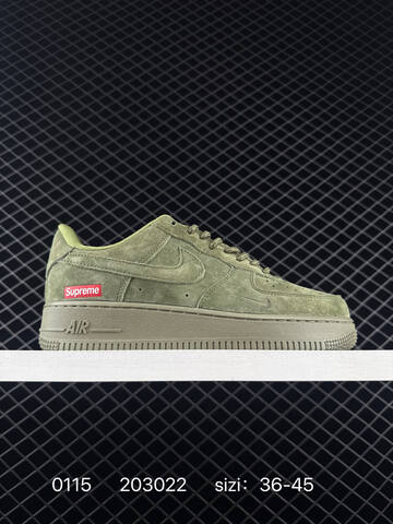Nike Air Force 1 07 Olive Blue Off-white Rose Suede EU 36-45 Lifestyle - Unisex (BS-73131)