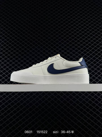 Nike Court Shot Off White Navy Blue Brown Cream White EU 36-45 Skate - Unisex (BS-71065)
