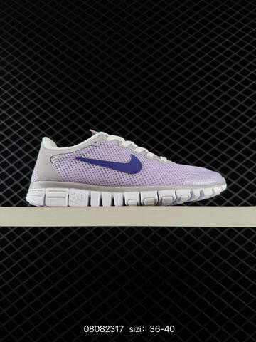 Nike Free 3 0 Light Purple Dark Purple White EU 36-40 Running Unisex BS-69887