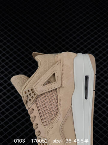 Jordan Air Jordan 4 Retro Beige Off White EU 36-48 5 Basketball Shoe - Unisex BS-79915