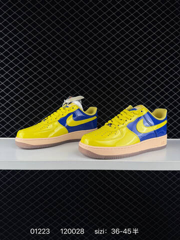 Nike Air Force 1 Mid 07 Yellow And Blue EU 36-45 Lifestyle - Unisex (BS-73017)