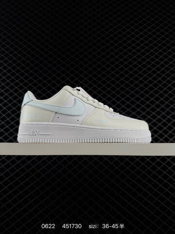 Nike Air Force 1 07 Off White White Light Blue EU 36-45 Sneaker - Unisex (BS-70653)
