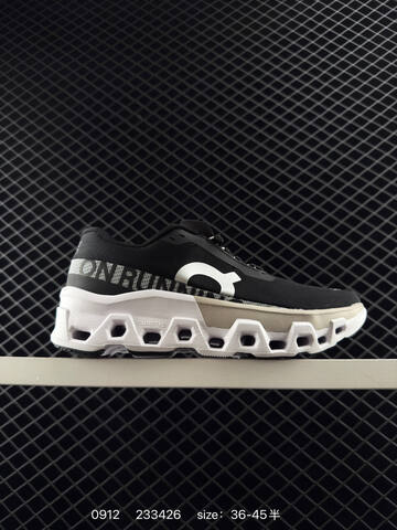 On Cloudmonster 2 White Orange Black EU 36-45 Running Shoe Running Sneakers - Unisex (BS-85498)