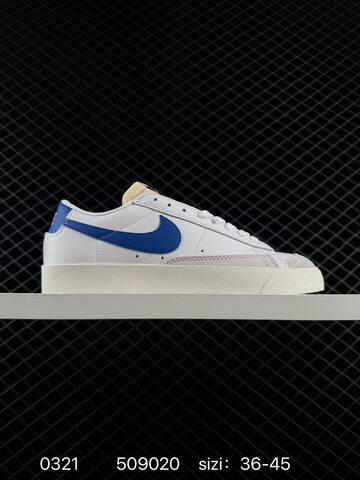 Nike Blazer Mid 77 White Green 36-45 Casual - Unisex (BS-72535)