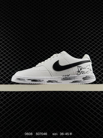 Other Nike Court Vision 1 Low Swoosh Logo Lifestyle (BS-70886)