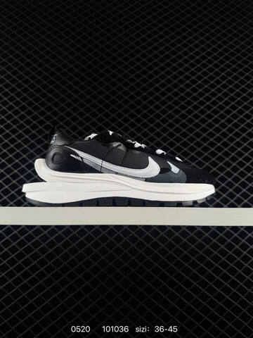 Nike Vaporwaffle Sacai Black White Grey EU 36-45 Lifestyle - Unisex (BS-71340)