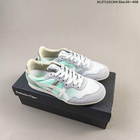 Onitsuka Tiger Serrano Blue Cream Olive Orange EU 36-45 Sneaker Casual Sneakers - Unisex (BS-69185)