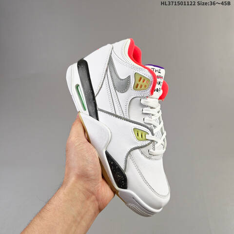 Nike Air Flight 89 White Purple EU 36-45 Basketball - Unisex (BS-63288)