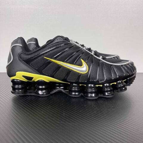 Nike Shox TL Black Grey Yellow Running (BS-87025)