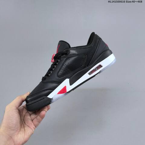 Jordan Air Jordan Sixty Plus Black White Red 40 46B Basketball - Men's (BS-65782)