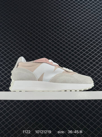 New Balance 327 White Beige Pink Off White EU 36-45 Sneaker - Unisex (BS-82562)