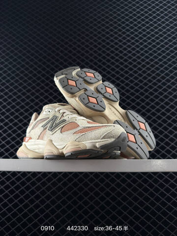 New Balance 9060 Beige Peach Brown Off White EU 36-45 Sneaker - Unisex (BS-82848)