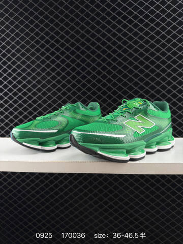 New Balance 2000 Green White Black EU 36-46 5 Running Shoe - Unisex (BS-82769)