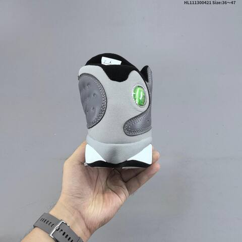 Jordan Air Jordan 13 White Gray Black 36 47 Basketball - Unisex (BS-66098)