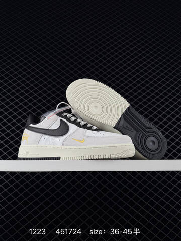 Nike Air Force 1 07 Navy White Burgundy With Supreme And Louis Vuitton-style Monogram Accents 36-45 Casual - Unisex (BS-73548)