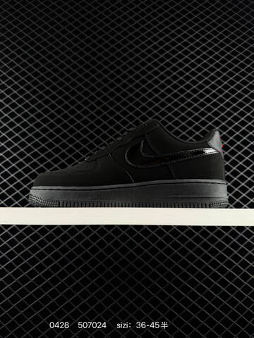 Nike Air Force 1 07 Black 36-45 Lifestyle - Unisex (BS-71812)