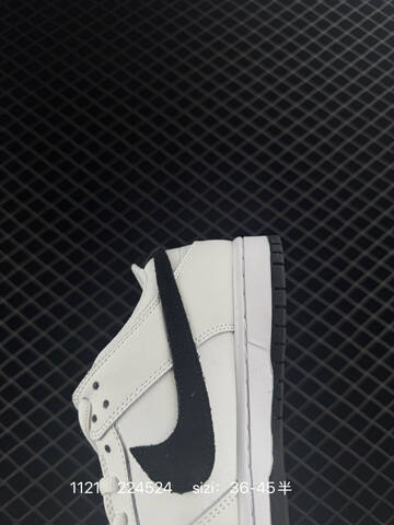Nike SB Dunk White Black 36-45 Skate - Unisex (BS-74080)