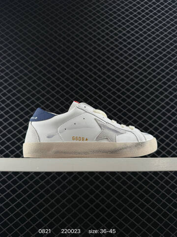 Golden Goose Super Star White Black Light Yellow EU 36-45 Skate Shoe - Unisex BS-80860