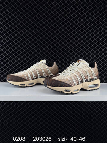 Nike Air Max 95 Big Bubble Beige Brown Cream EU 40-46 Lifestyle - Men's (BS-72794)