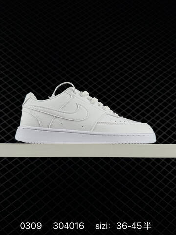 Nike Court Vision Low White Black White Olive Green White Burgundy White Leopard Print EU 36-45 Casual - Unisex (BS-72721)