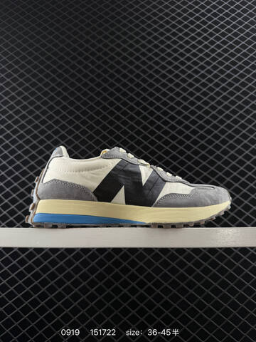 New Balance 327 Grey White Beige EU 36-45 Sneaker - Unisex (BS-82797)
