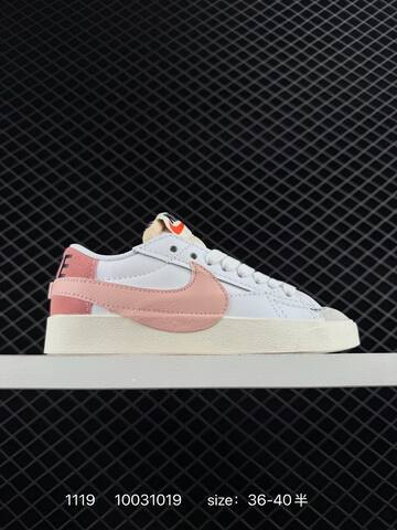 Nike Blazer Low 77 Jumbo White Black EU 36-45 Casual - Unisex (BS-74127)