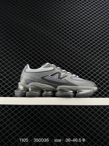 New Balance 2000 Grey Black White Silver EU 36-46 5 Running Shoe Unisex BS-82622