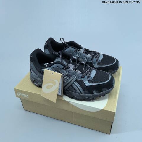 ASICS GEL-SONOMA TR 1203A734 Black Grey EU 39-45 Trail Shoe Trail Running Sneakers - Unisex (BS-69062)