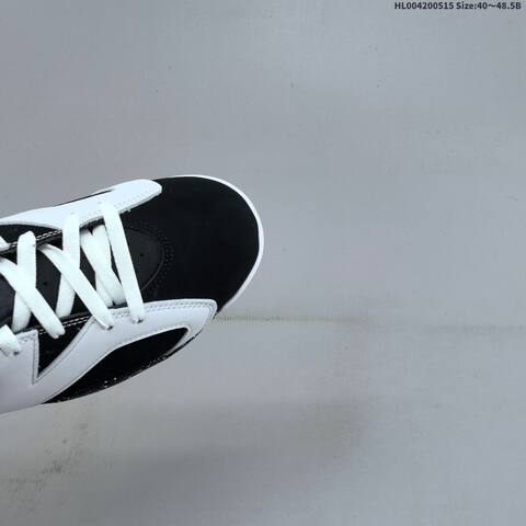 Jordan Air Jordan 6 Retro Black White With Speckled Oreo Accents 40 48 5 Basketball - Men's (BS-65954)