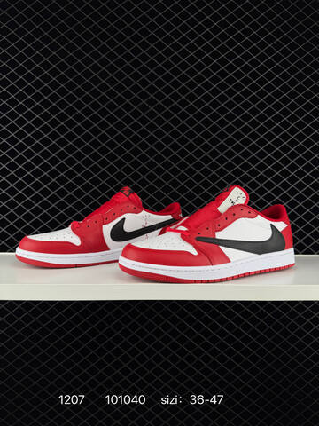 Jordan Air Jordan 1 Low OG SP White Red Black EU 36-47 Sneaker - Unisex BS-80095