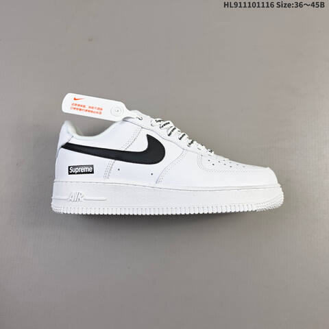 Nike Air Force 1 07 CU9225-102 White Black EU 36-45 Sneaker - Unisex (BS-63633)