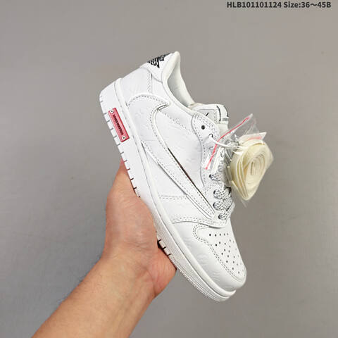 Jordan Air Jordan 1 Low White Blue EU 36-45 Casual - Unisex (BS-63156)