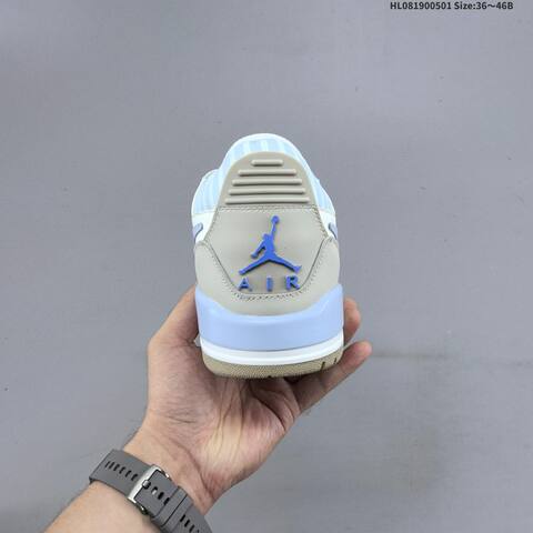 Jordan Legacy 312 Low White Light Grey Pale Blue EU 36-46 Basketball - Unisex (BS-66056)