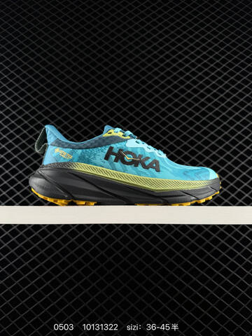 HOKA ONE ONE Challenger ATR 7 Navy Blue Grey Mint Green EU 36-47 Trail Shoe Trail Running Sneakers - Unisex (BS-86241)