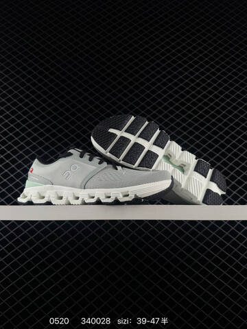 On Cloud X 4 Grey Black White Mint EU 39-47 Running Shoe Running Sneakers - Unisex (BS-85264)