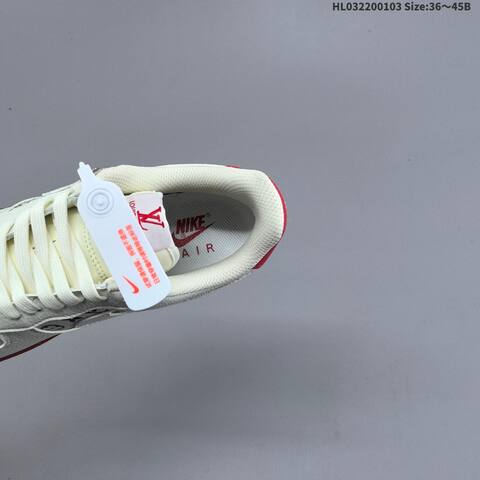 Nike Air Force 1 Low 07 Off White Red Black Navy EU 36-45 Sneaker - Unisex BS-62254