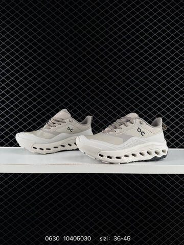 On Running Cloudhorizon 2 WP Light Grey Off White Black EU 36-45 Trail Shoe Trail Running Sneakers - Unisex (BS-85100)