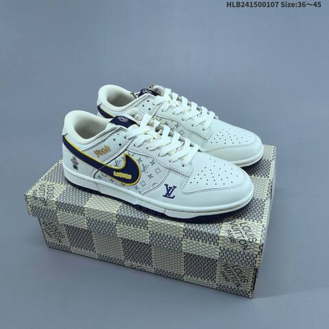 Nike Dunk SB Low White Brown Beige Black EU 36-45 Skate Shoe - Unisex BS-62177